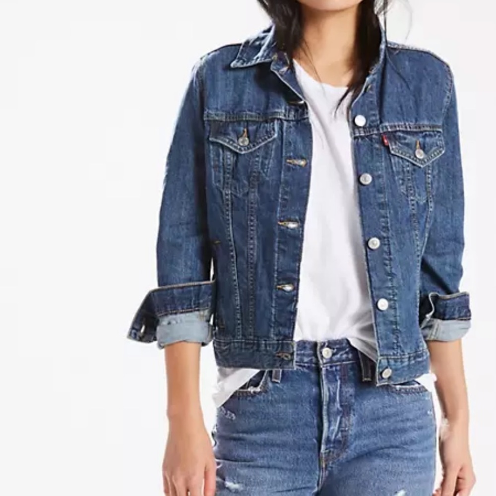 NWOT Levi’s Original Denim Trucker Jacket - Picture 1 of 5